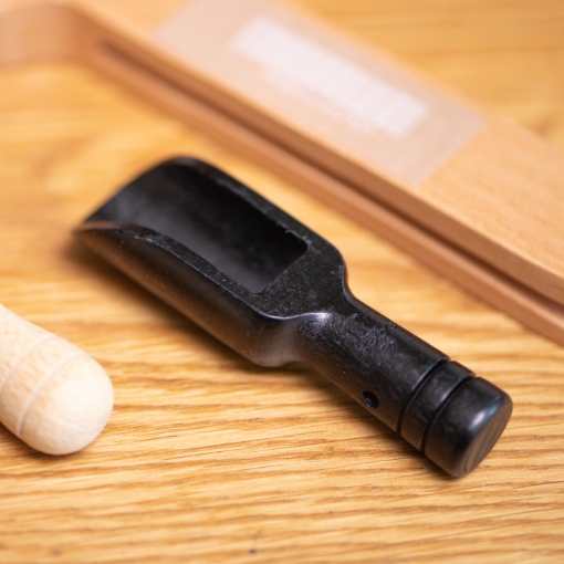 Picture of Bamboo scoop for spices 6 pieces - Black