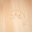 Picture of Two Tiered Round Stand - Natural Wood