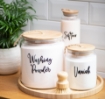 Picture of Clothes Washing Set - Natural Wood