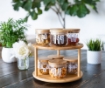 Picture of Rotary Stand With 8 Curved Jars