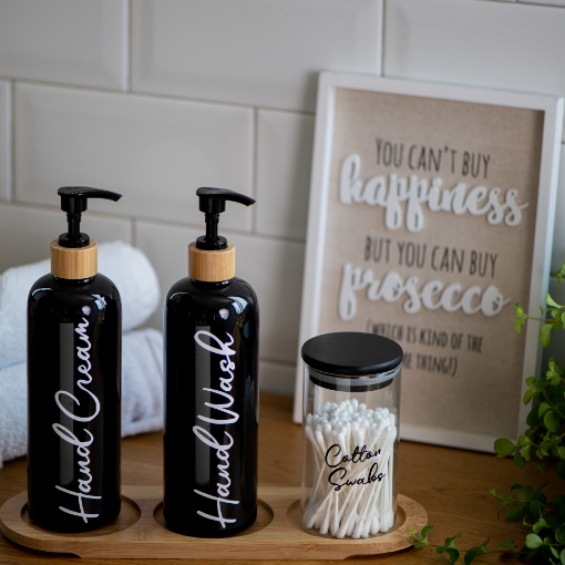 Picture of Beauty set  1 - 500 ml / 300 ml - Black