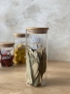 Picture of Airtight Glass jar  950 ml ( 8.5 * 22 ) - Natural Bamboo Lid