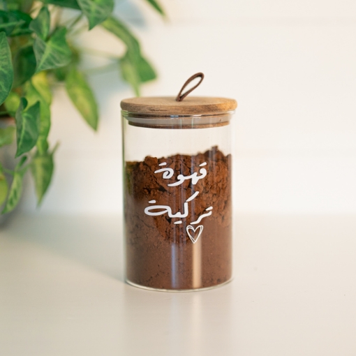Picture of Leather lid jar-Large