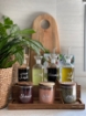 Picture of Oil & Condement set with Acacia Wood stand