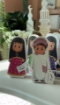 Picture of Gergean Set  (pack of 12) - 3 Colors  -With Gergian Basket