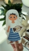 Picture of Gergean Set  (pack of 12) - 3 Colors  -With Gergian Basket